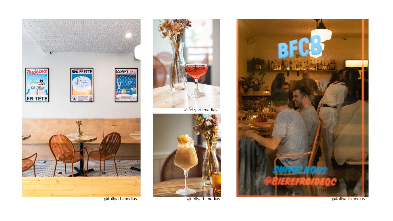 Bière Froide Cold Beer: Bière Froide Cold Beer atmosphere and venue photographs